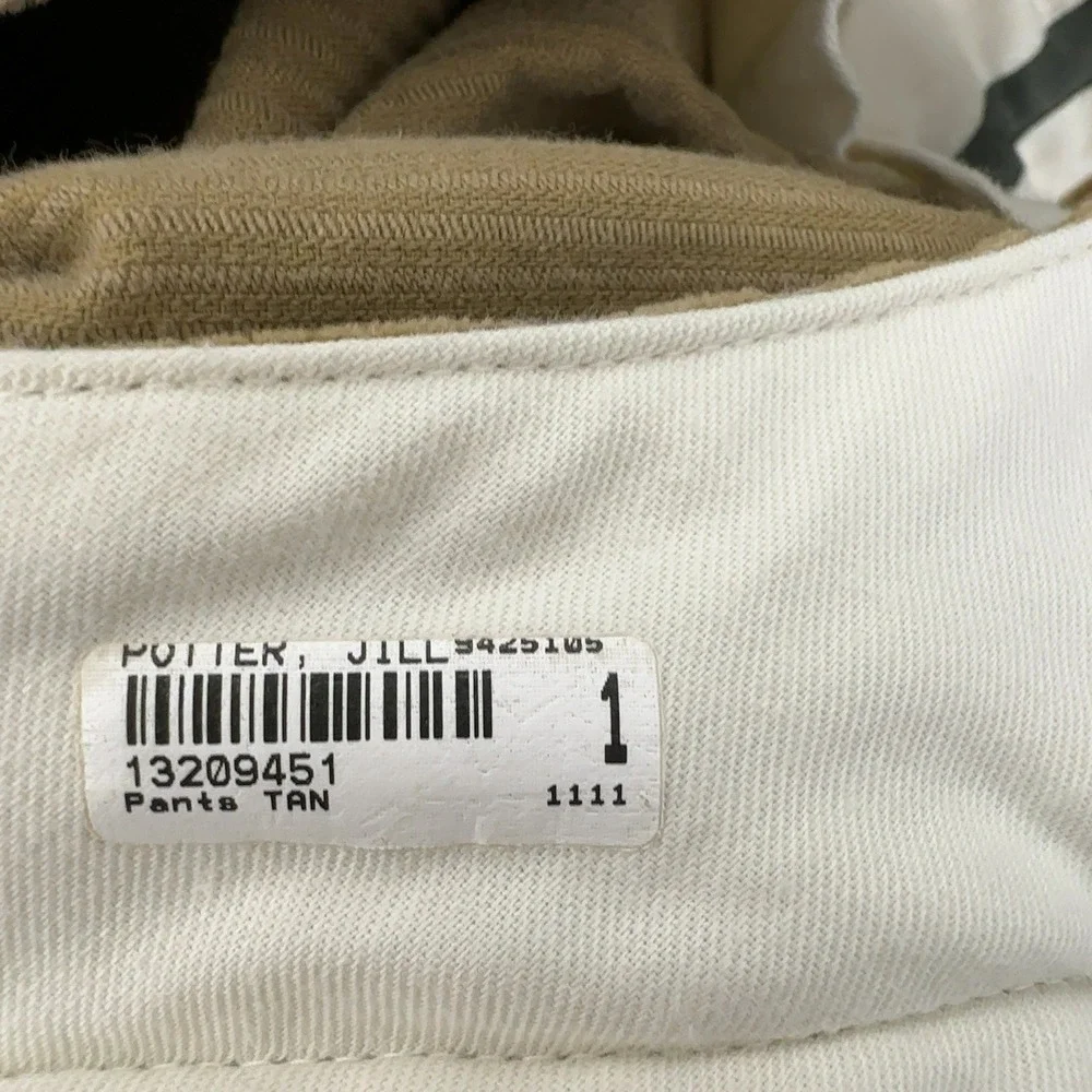 L.L. Bean Corduroy Pants Mens 38 Tan Pleated Front‎ Relaxed Fit 0CYK9